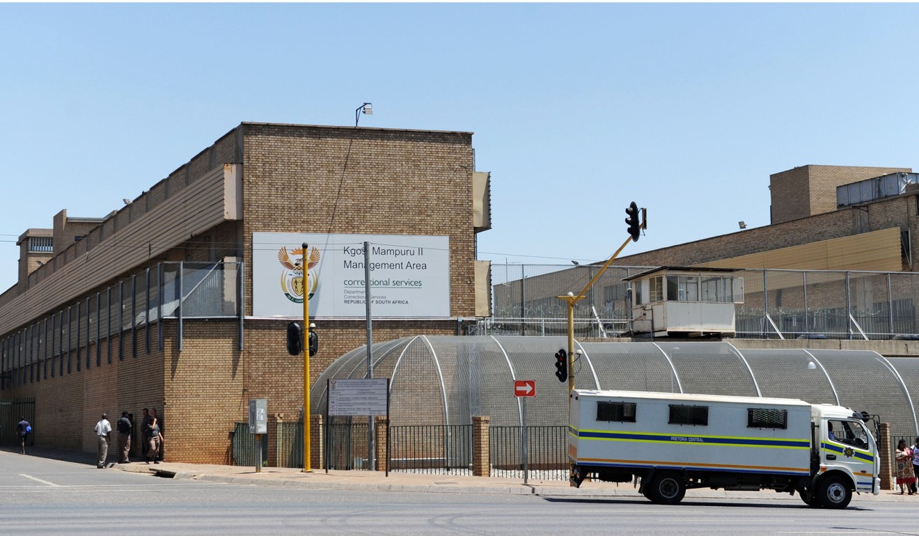Kgosi Mampuru Correctional Services prison in Pretoria, South Africa. Photo: AP