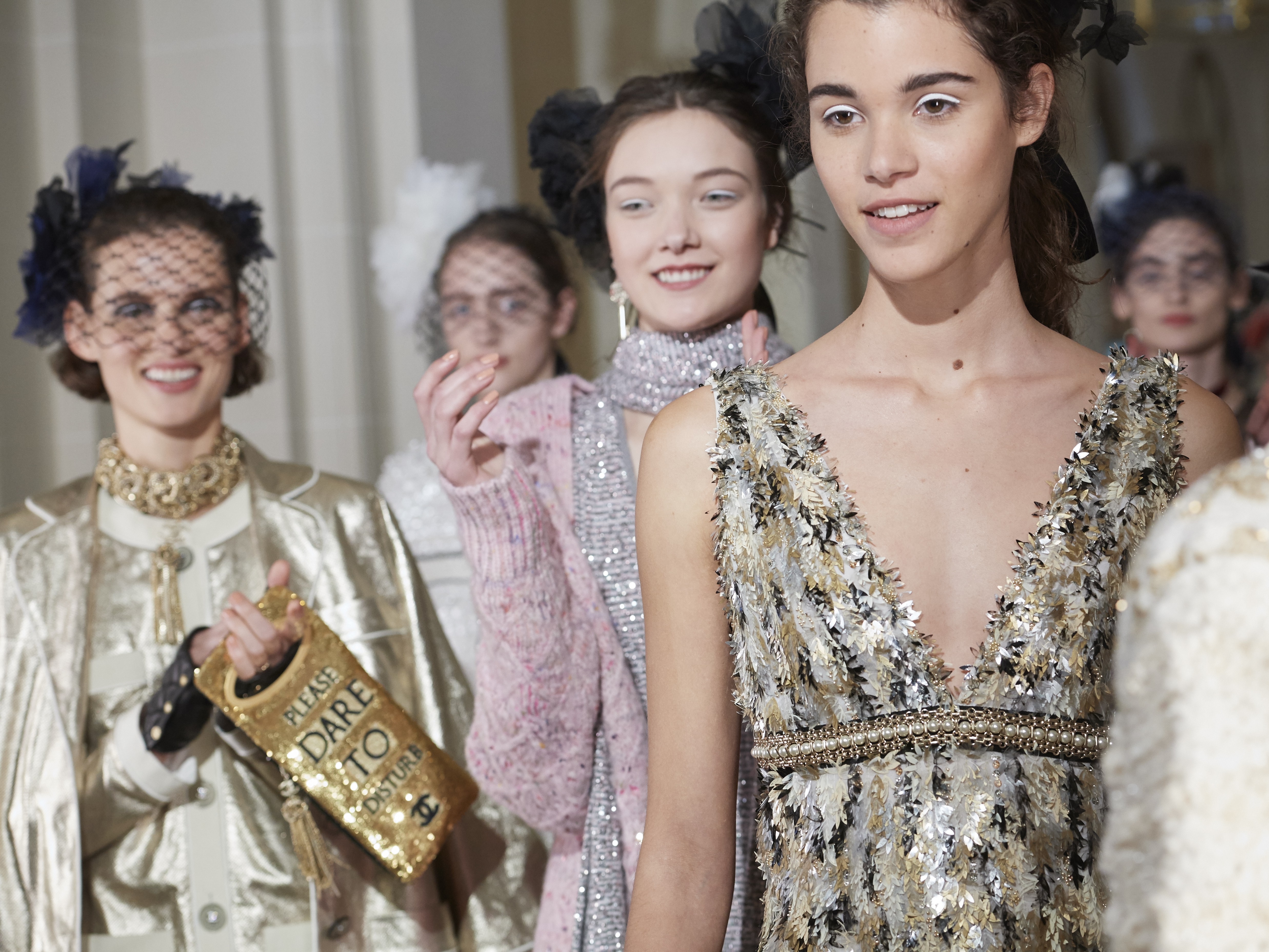 Looks from the Chanel Cosmopolite Metiers d'Art collection.