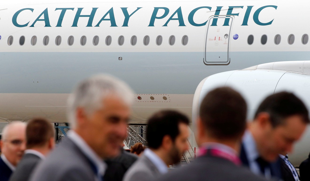 Cathay Pacific Airways is Asia’s largest international carrier. Photo: Reuters