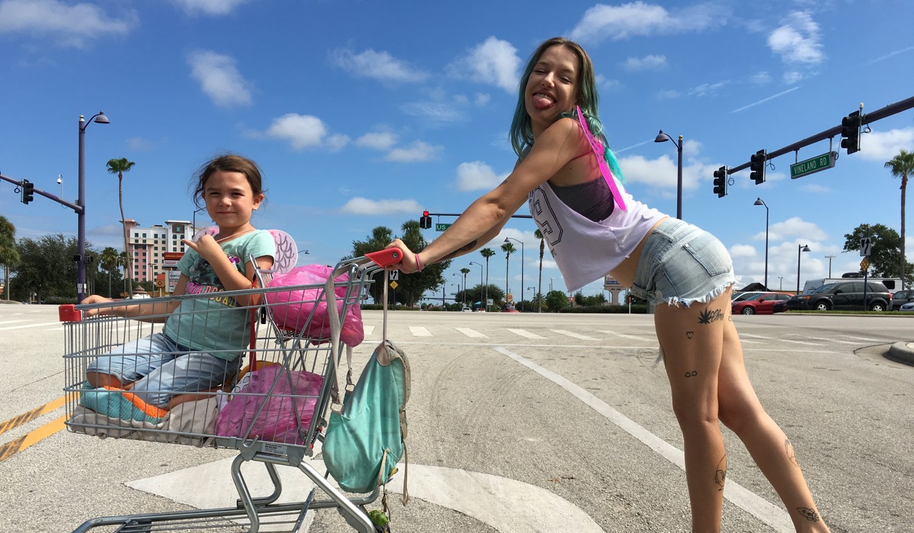 A still from the film The Florida Project. Photo: Marc Schmidt