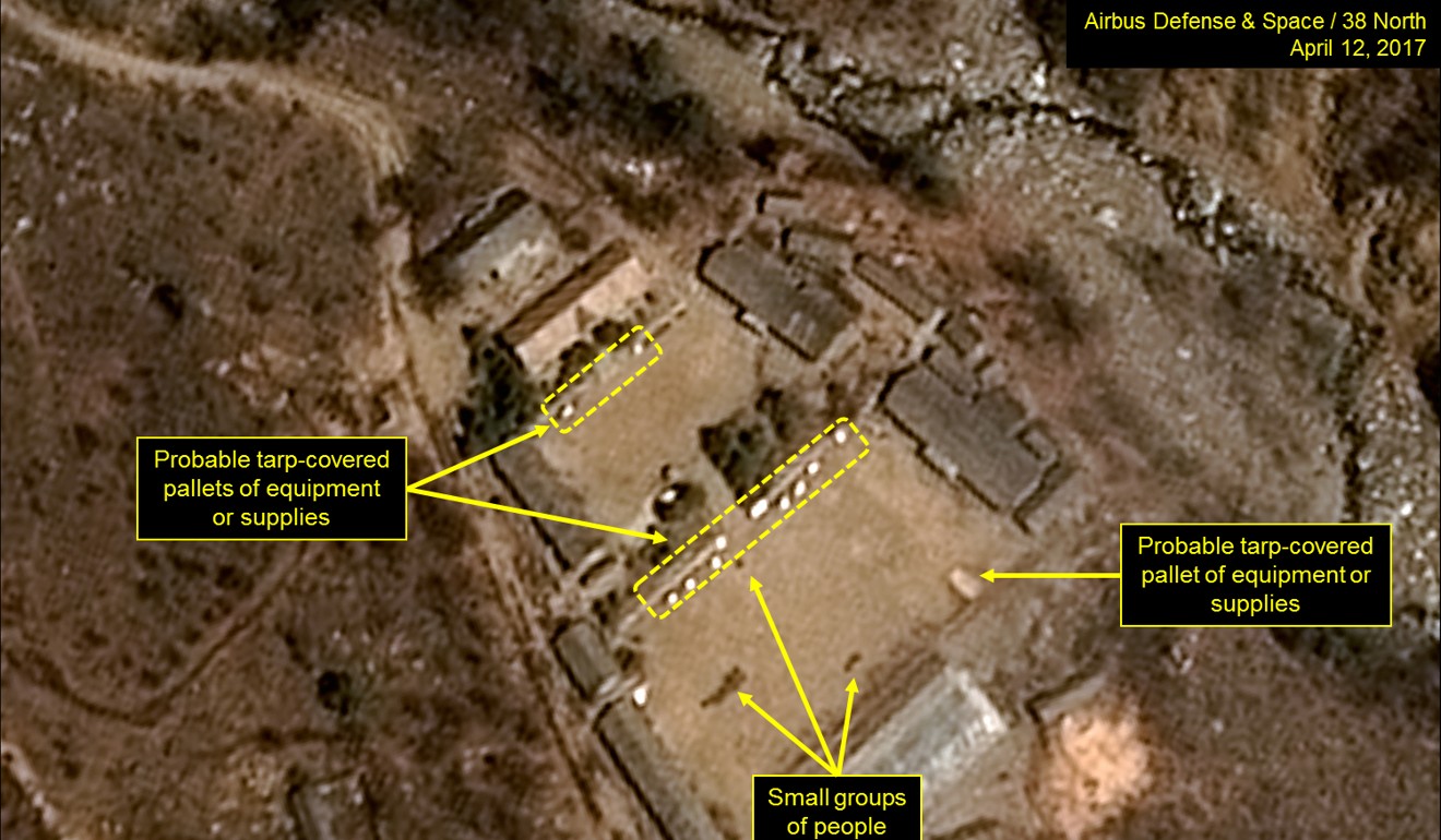North Korea’s Punggye-ri nuclear test site. Photo: AFP