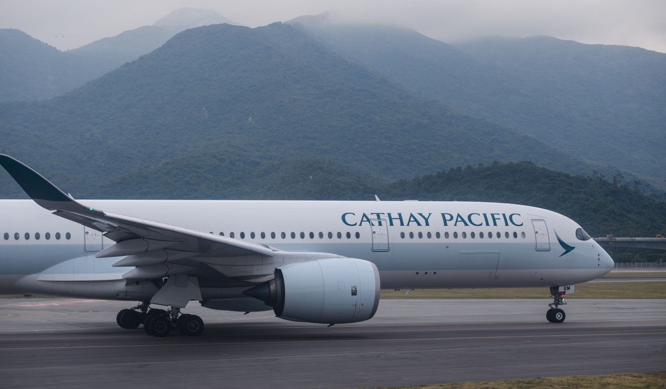 Cathay Pacific lost HK$2.05 billion in the first half of 2017. Photo: AFP