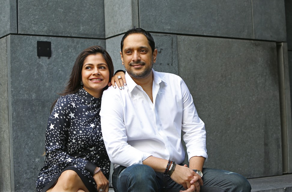 Bangladeshi art collectors Nadia and Rajeeb Samdani at Asia Society, in Hong Kong. Picture: Xiaomei Chen