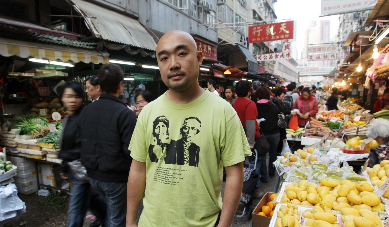 Pong Yat-ming launched a year-long boycott against local property conglomerates and large retail chains in 2010. Photo: Edward Wong