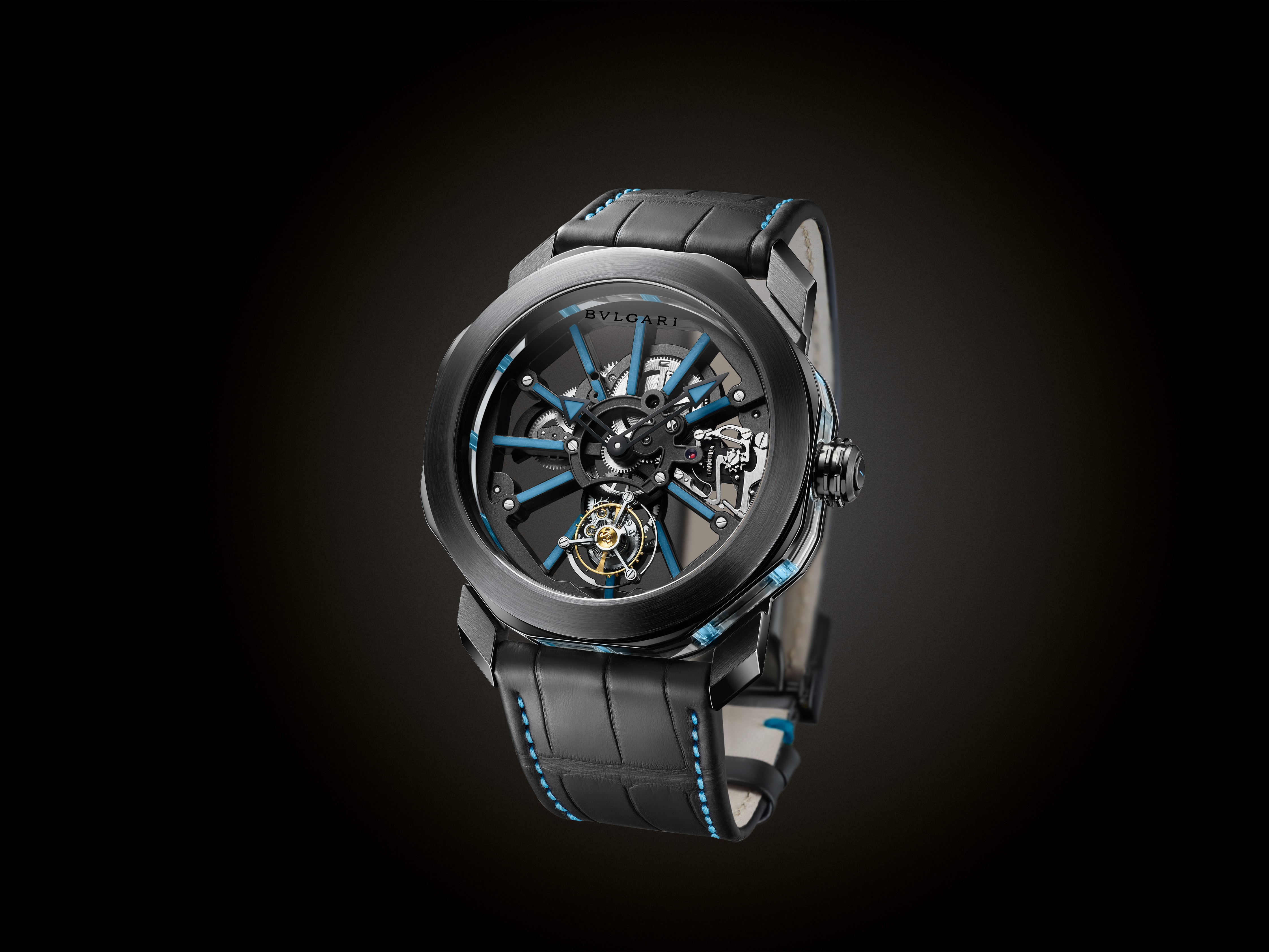 Bulgari’s Octo Tourbillon Sapphire is a celebration of the balance and beauty of the octagon.