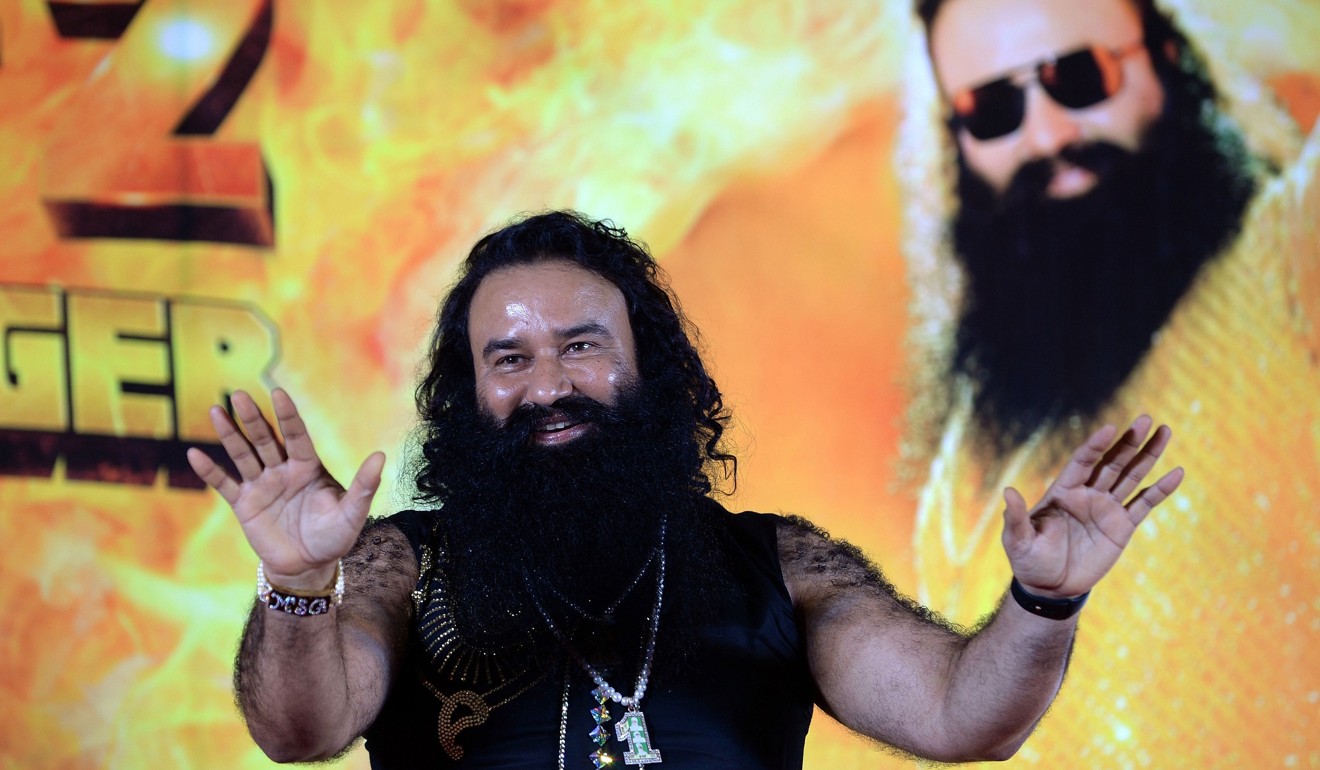 Earlier this year, self-proclaimed godman Gurmeet Ram Rahim Singh was convicted of raping two women followers under rape laws that were recently tightened. File photo: AFP