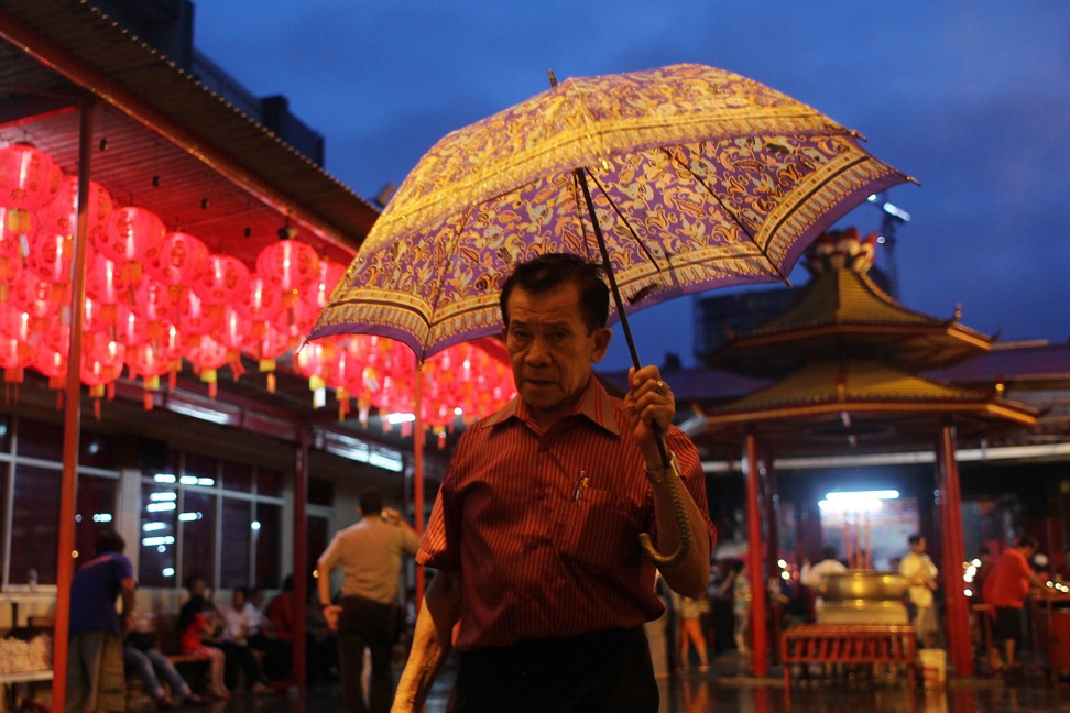 The temple is an important heritage site for the Chinese community in Muslim-majority Indonesia. Photo: Alamy