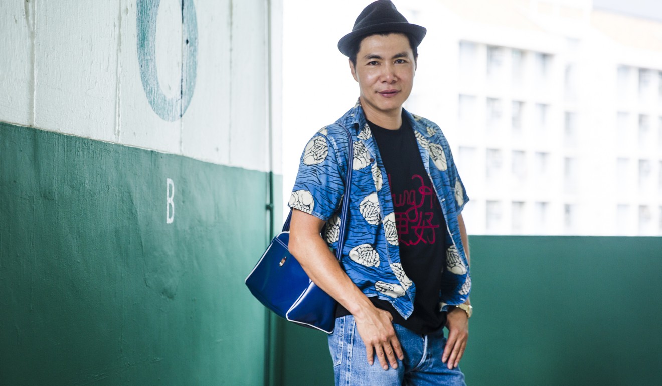 Looking cool in a porkpie hat and floral print shirt. Photo: Michelle Wong