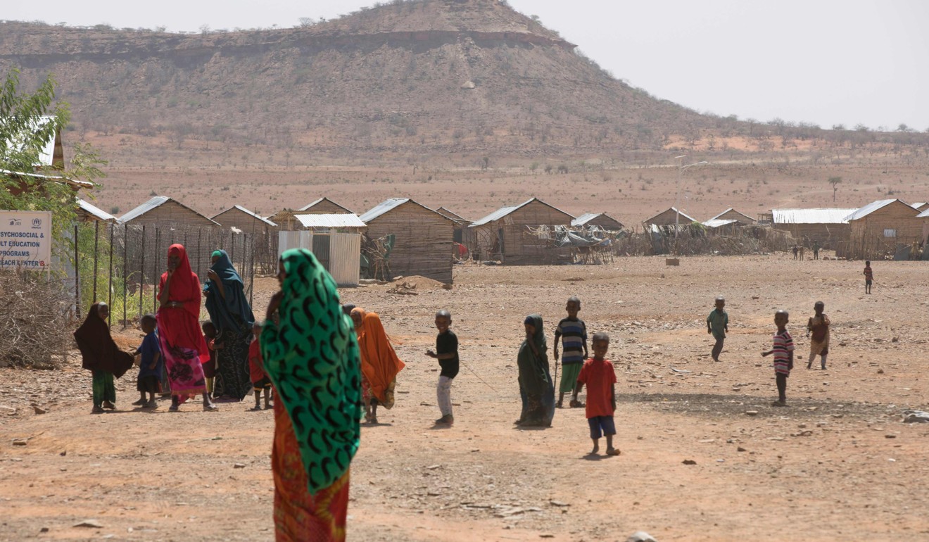 This general view shows Mekladida refugee camp in the Somali region of Ethiopia on December 19, 2017. Photo: AFP