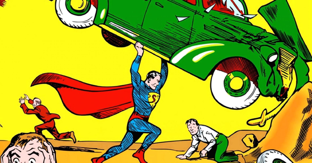 ‘Action Comics No. 1,’″ created by Jerry Siegel and Joe Shuster, was first published in June 1938. Photo: The Independent UK