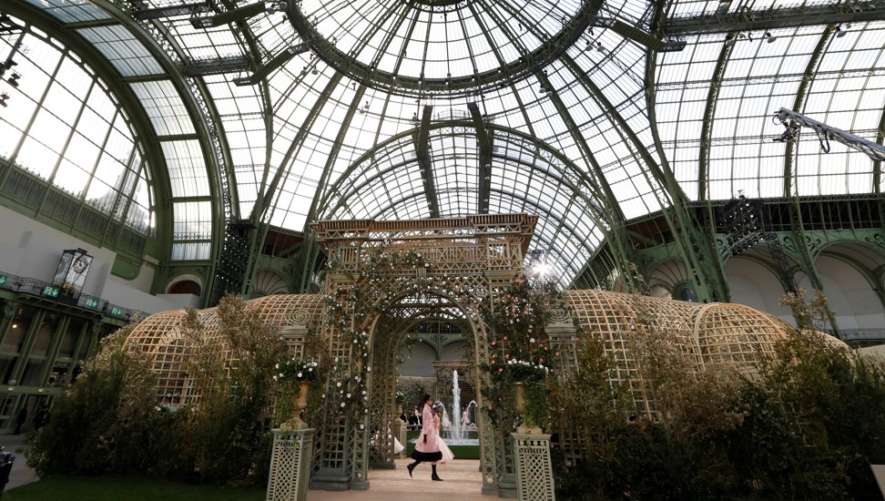 Karl Lagerfeld Built a Chanel Rocket in the Grand Palais in Paris