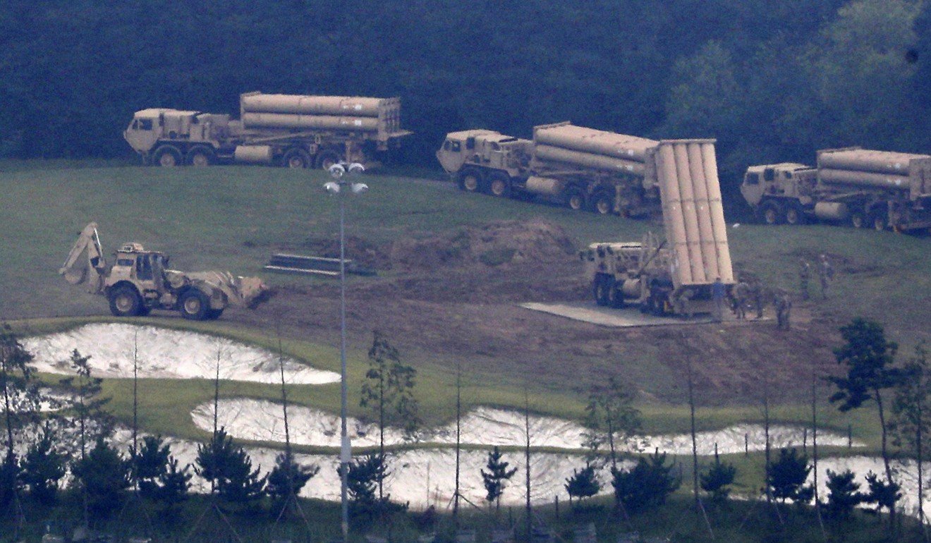 China and South Korea have only recently recovered from the diplomatic fallout caused by Seoul’s decision to deploy a US-backed missile shield. Photo: AP