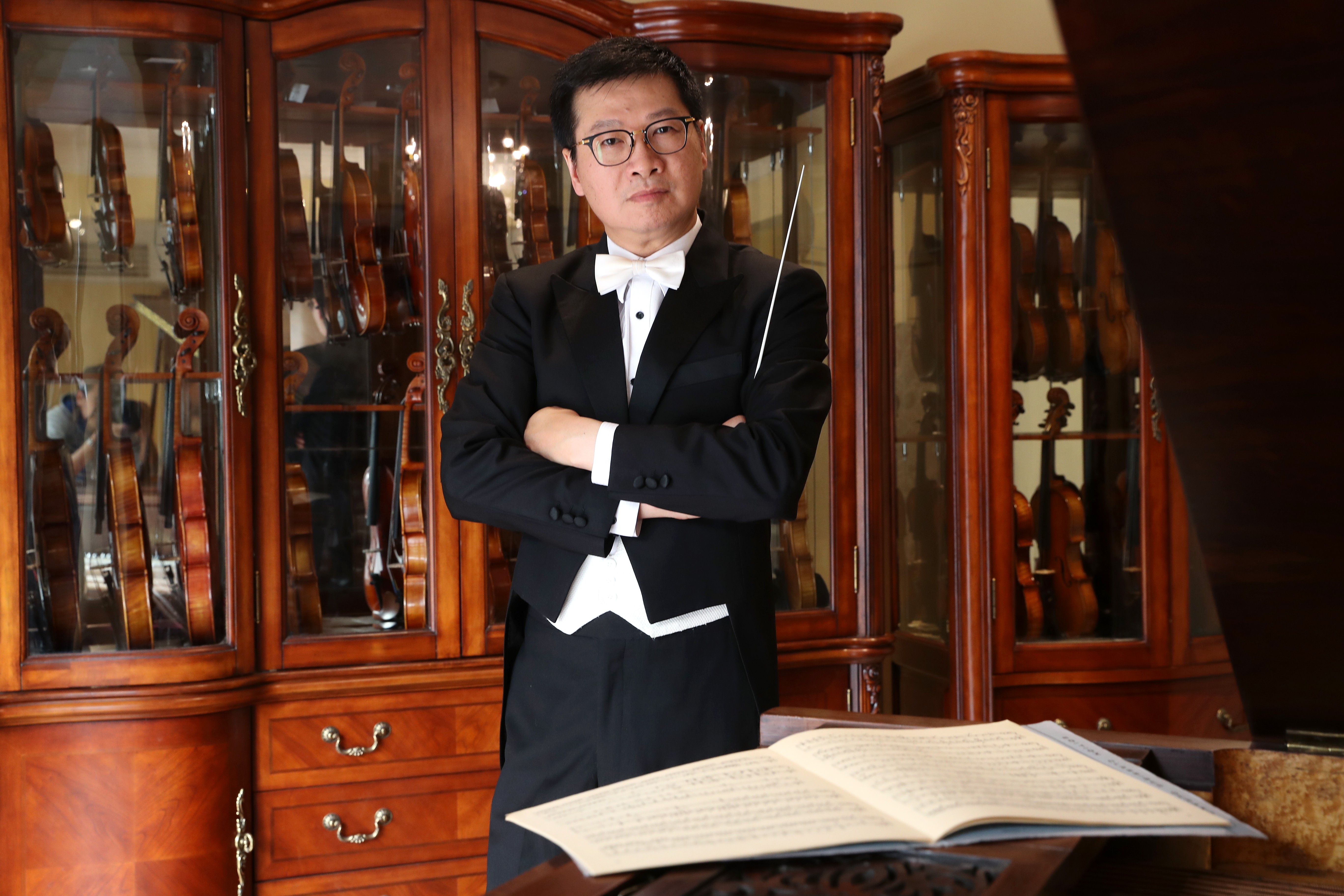 Fan Ting will conduct the Saigon Philharmonic Orchestra. Photo: K.Y. Cheng
