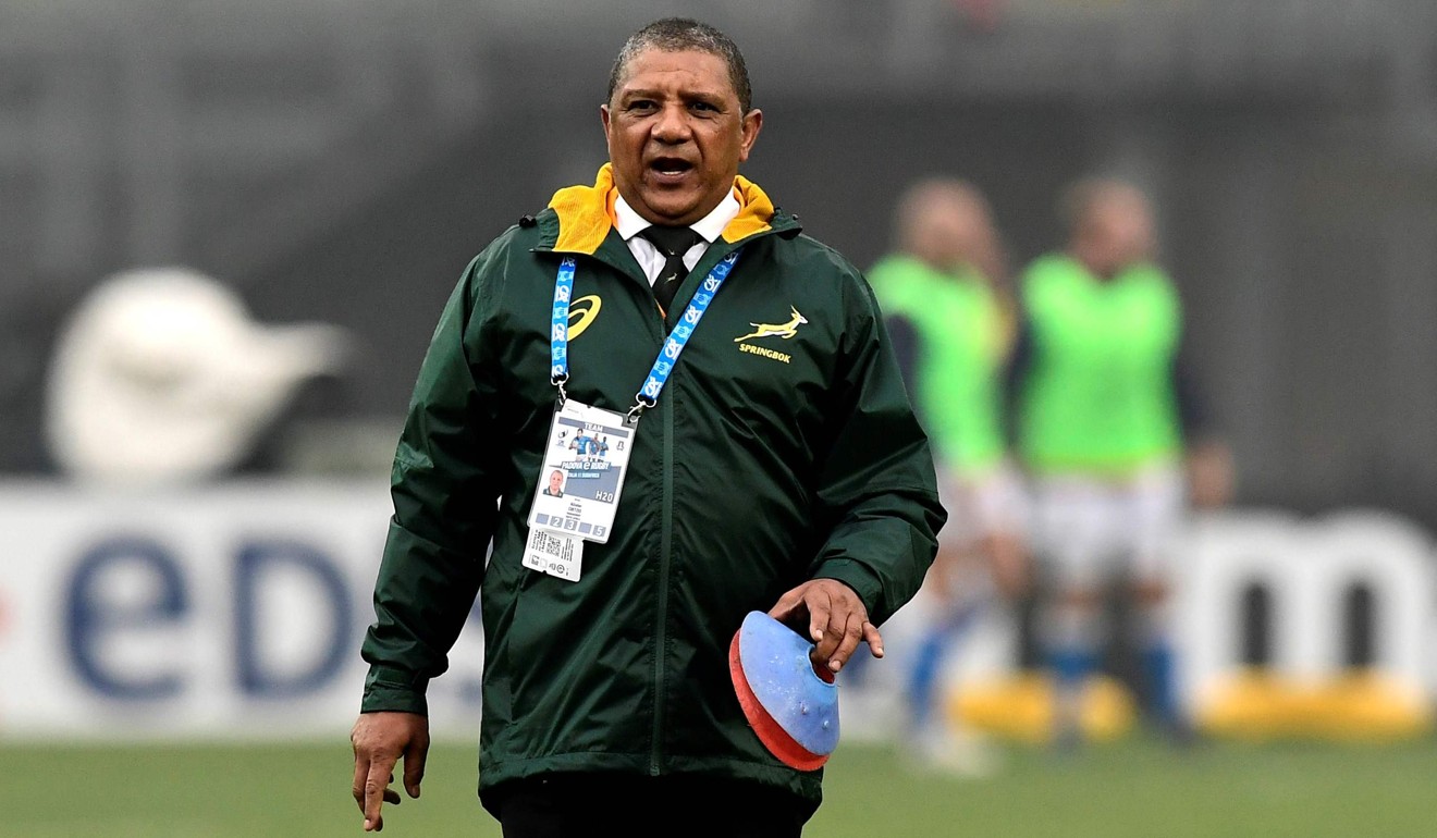 Allister Coetzee’s first year in charge was the worst in Bok history. Photo: AFP