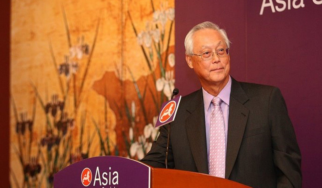 Lee’s predecessor Goh Chok Tong. Photo: Handout