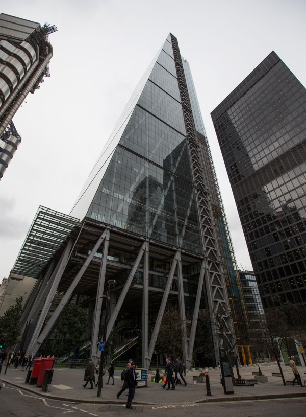 The Leadenhall Building, also known as “The Cheesegrater” was acquired by property magnate Cheung Chung Kiu. Photo: AFP