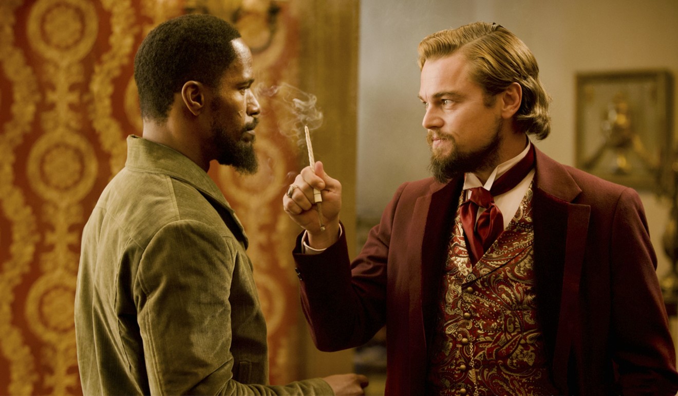 Jamie Foxx and Leonardo DiCaprio in a still frmo Django unchained. Photo: Alamy