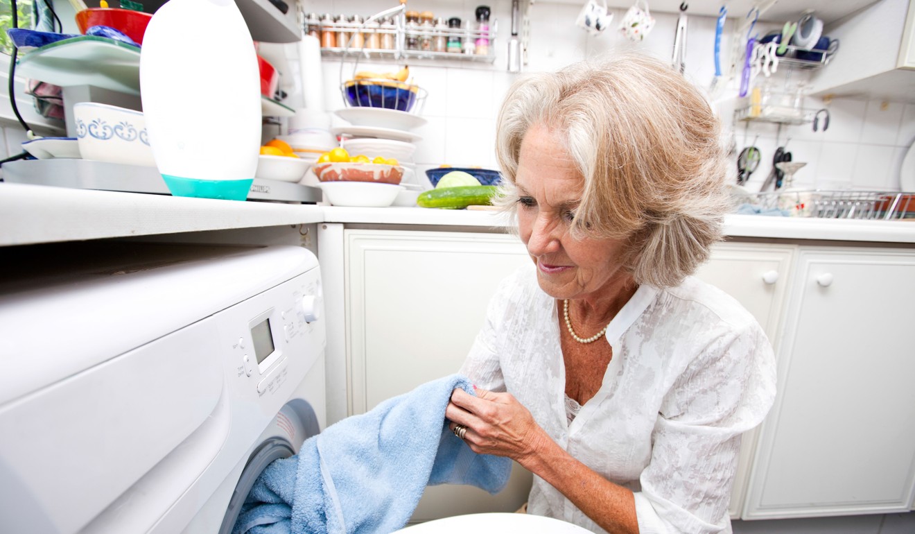 Elderly people who spent three to six hours on housework a day were 25 per cent more likely to report good health. Photo: Alamy