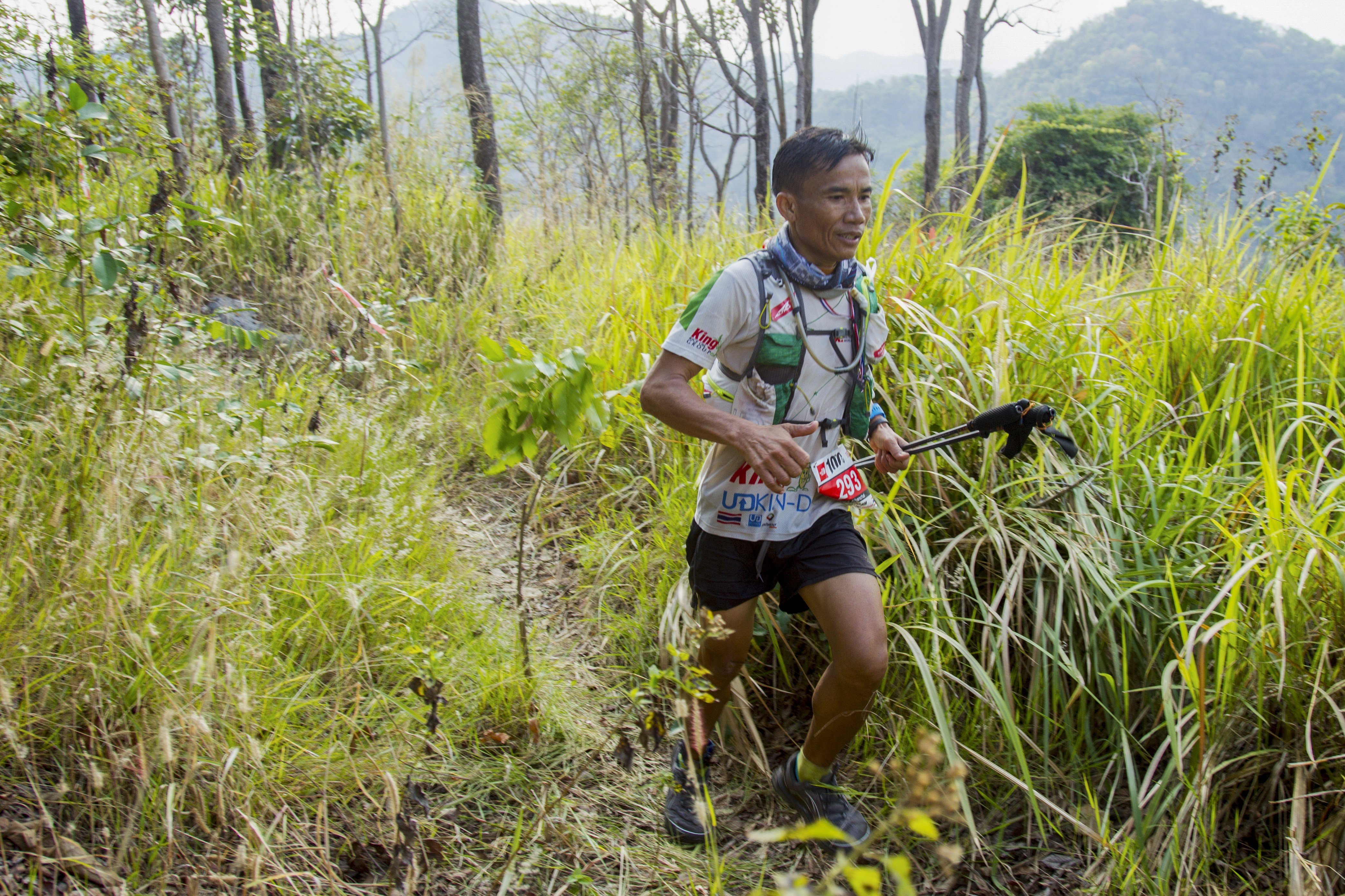 Trail runner Sanya Khanchai from Thailand is a two-time winner of The North Face 100km race.