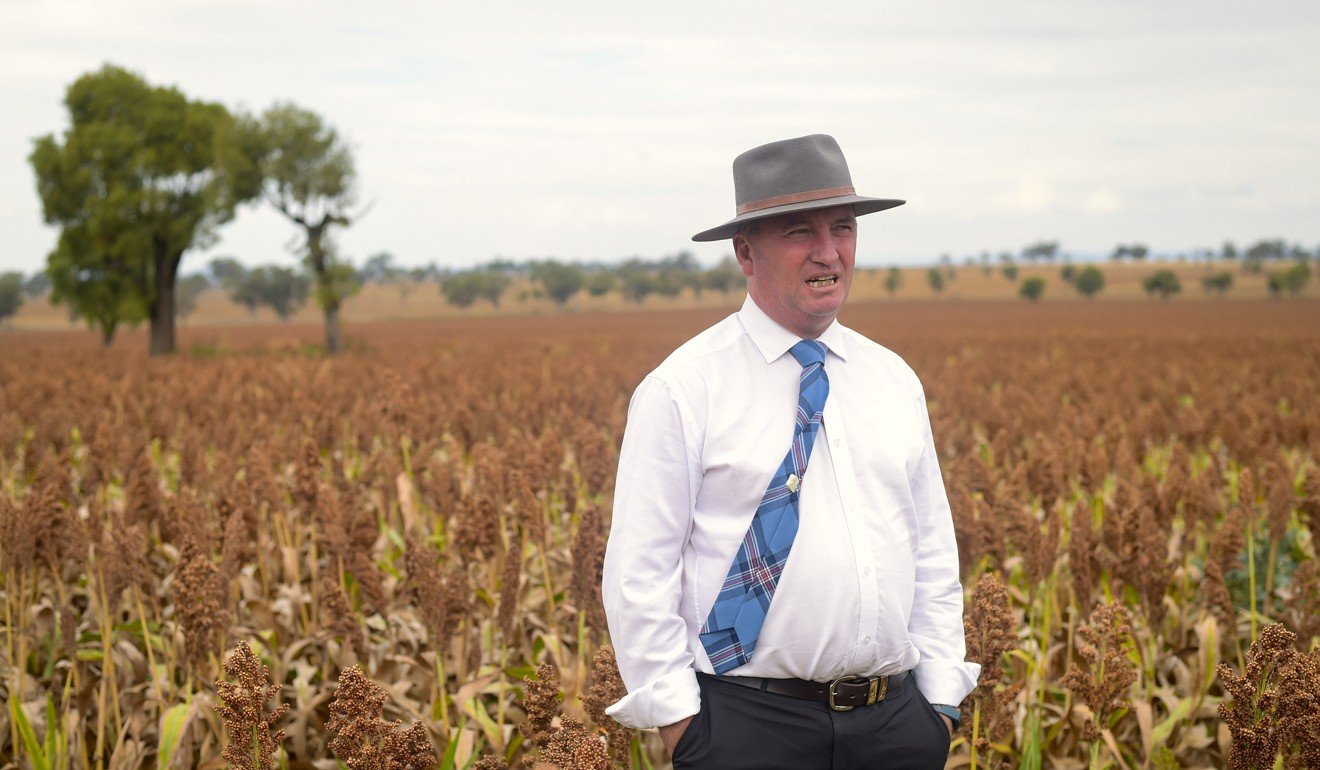 Barnaby Joyce, Australia's Deputy Prime Minister and Minister for Agriculture and Water Resources, has said he will resign on Monday. Photo: Reuters