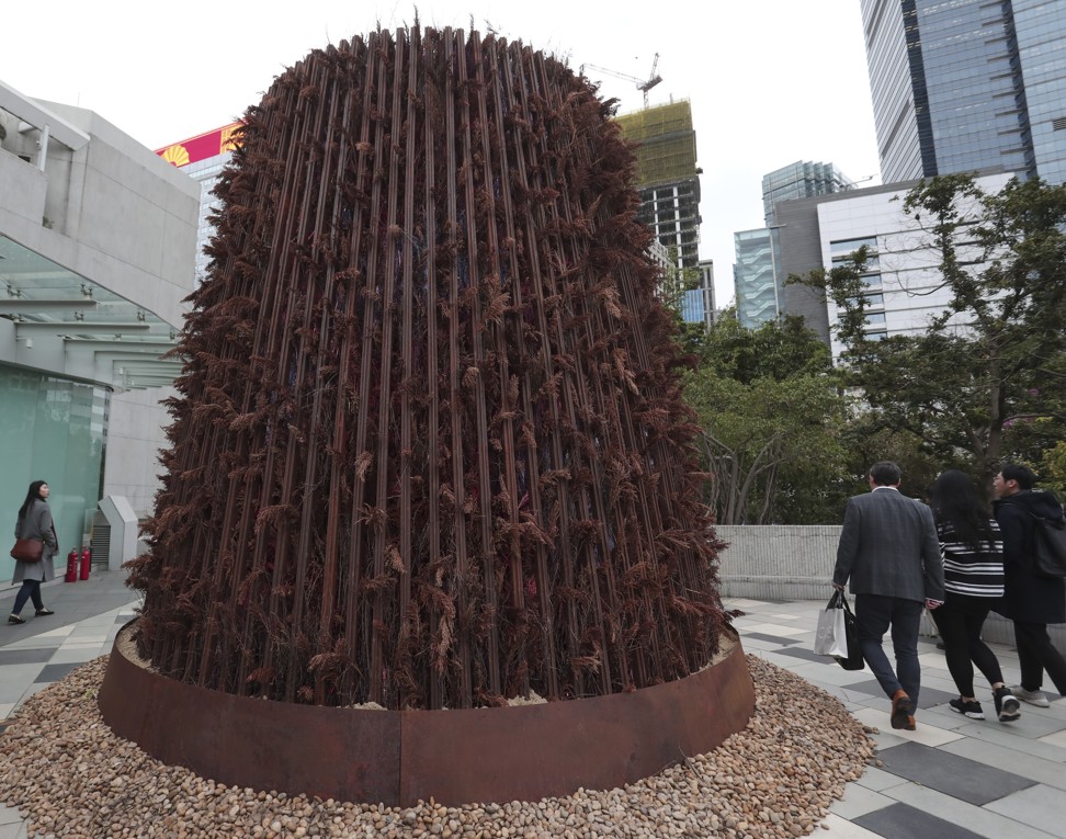 The Memories From the Tower of Light (2017) by Wong Chi-yung. Photo: Jonathan Wong