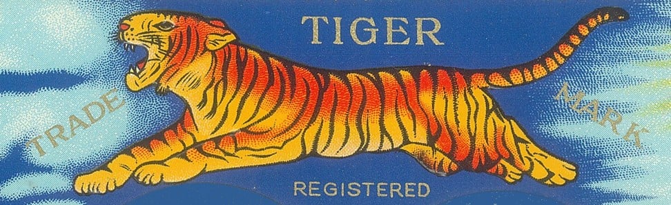 A Tiger Balm logo from the 1930s. Photo: Haw Par Corporation