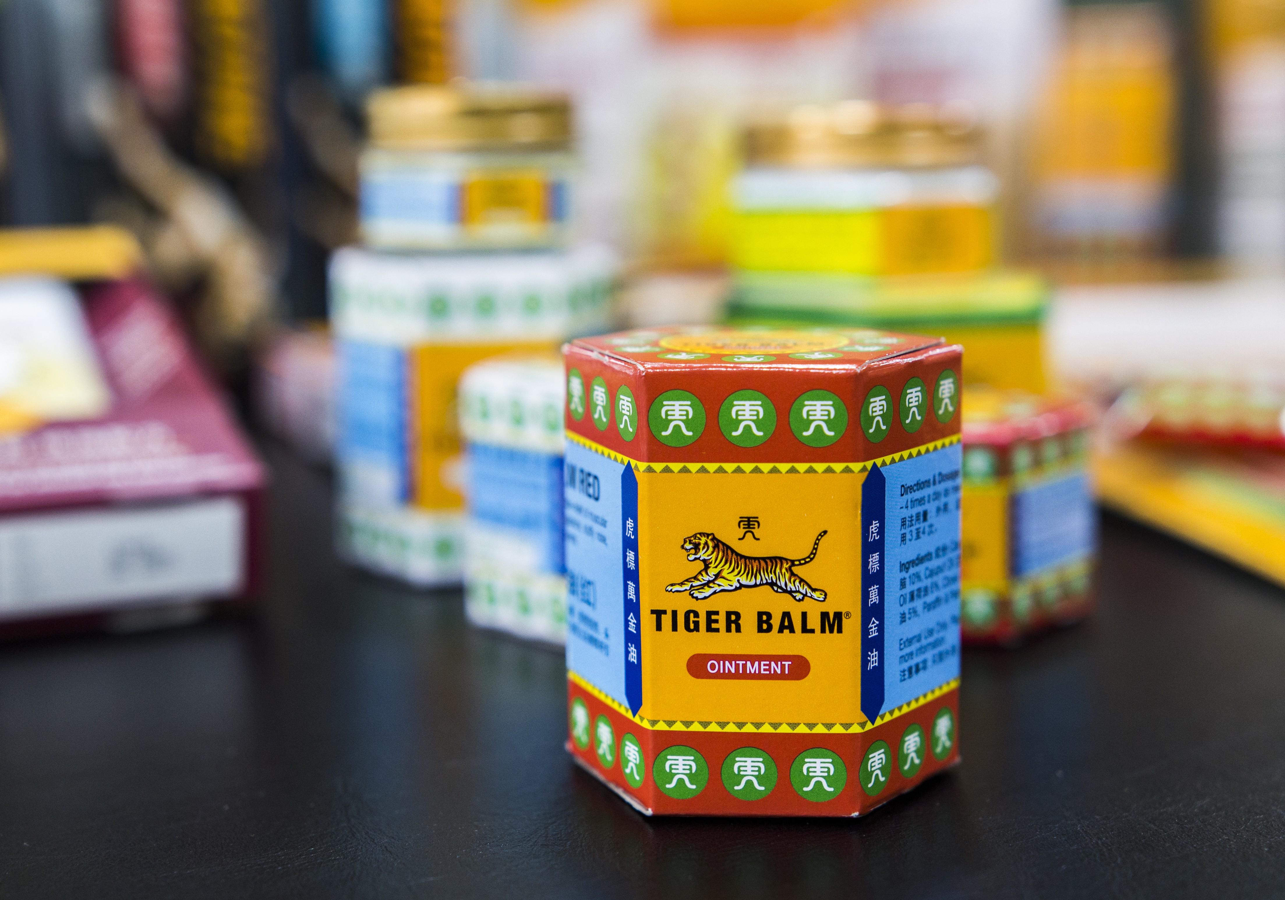 Asian medicine and treatment - tiger balm