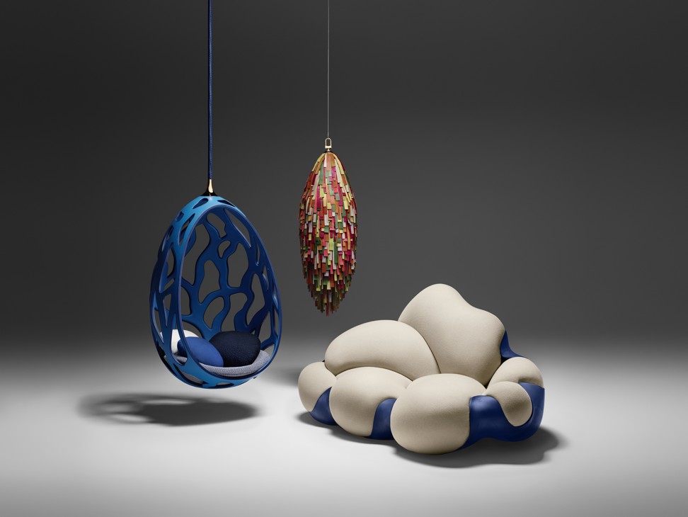 Patricia Urquiola's Swing Chair for Louis Vuitton Objets Nomades