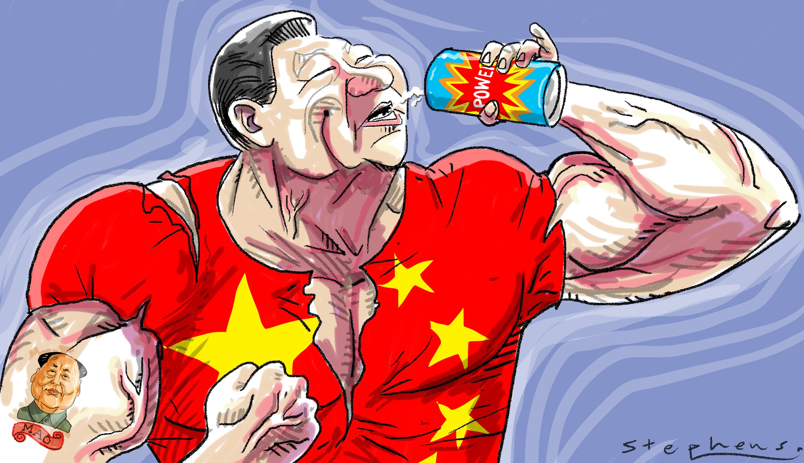 President Xi Jinping’s actions and the clear concentration of power in himself reveal a return to the patriarchal mode of strongman politics that was characteristic of the Mao era. Illustration: Craig Stephens