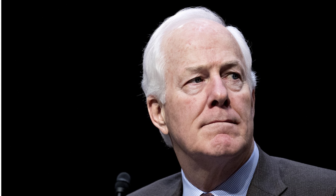 High-ranking US power brokers like Senator John Cornyn from Texas, acting on urgent warnings from the US defence department last year, are trying to stop China’s “tentacles” from undermining American prosperity and security. Photo: Bloomberg