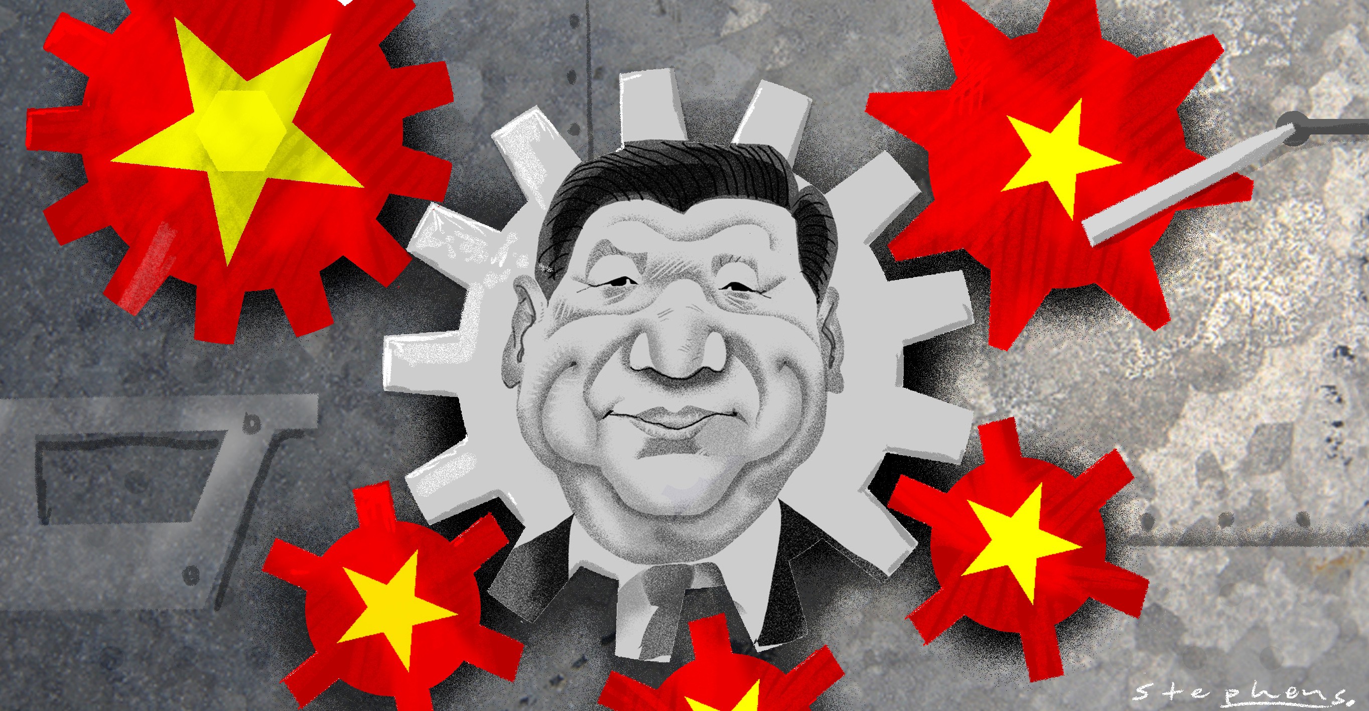 The next 10 to 15 years are crucial for China’s development. The political system is still young and evolving and the challenges it faces, both internally and externally, are complex. Illustration: Craig Stephens