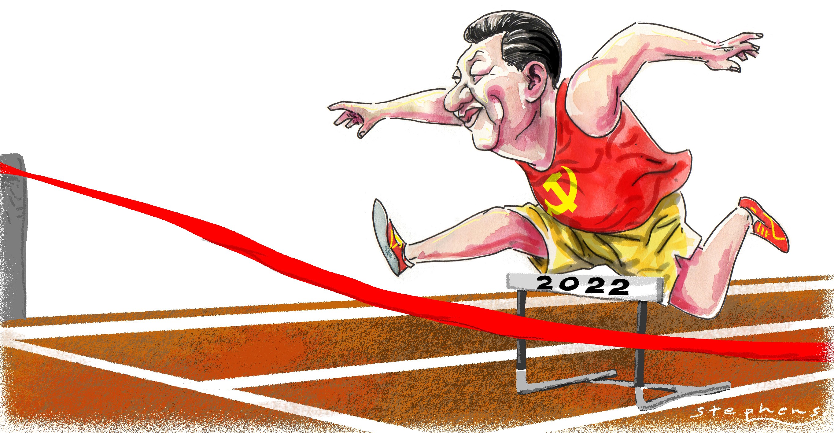 For Xi Jinping to retain authority and power beyond the end of his current term, he needs to be re-elected at the 20th National People’s Congress, expected to be held in late 2022, when he will be 69, just over the unwritten limit of 68. Illustration: Craig Stephens