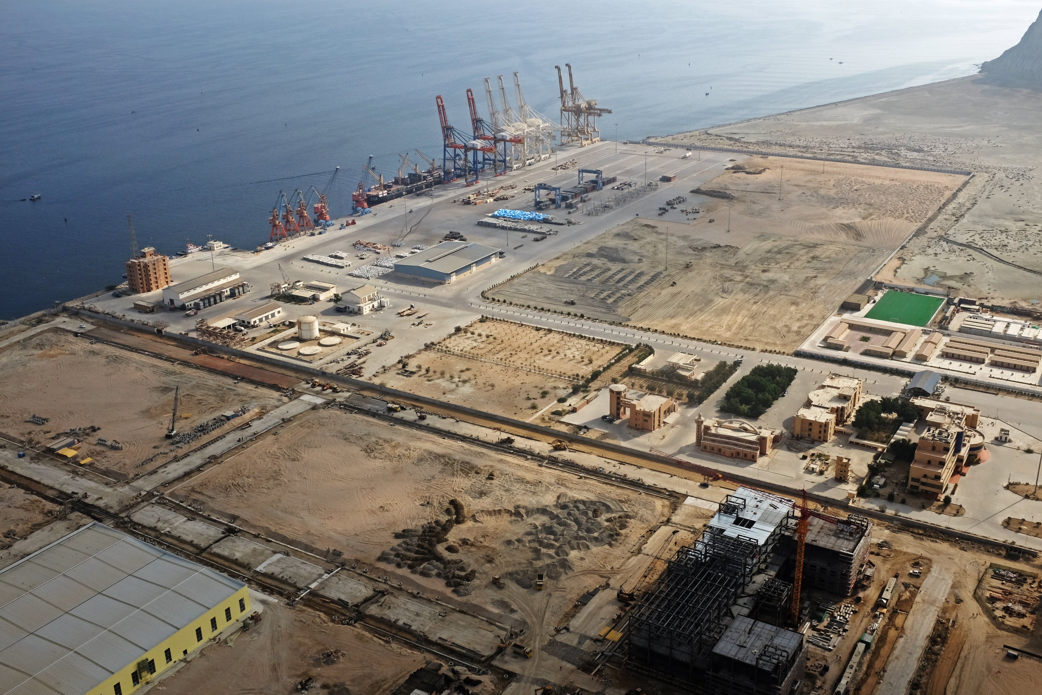 The initiative faces many challenges. For instance, Gwador Port, a key part of the BRI in Pakistan that connects to Xinjiang in western China, was attacked by terrorists last October. Photo: Reuters