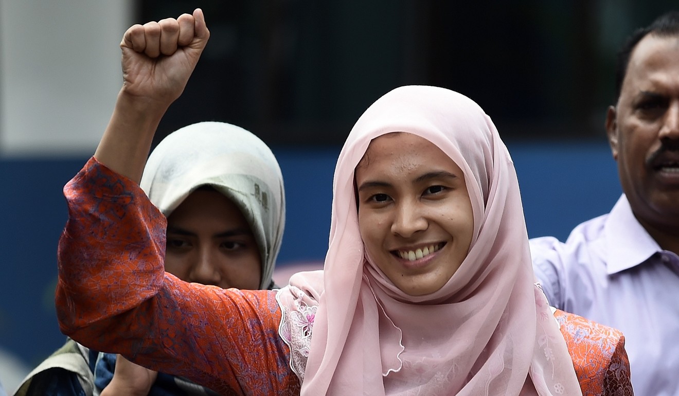 Nurul Izzah, daughter of the Malaysian opposition leader Anwar Ibrahim. Photo: AFP