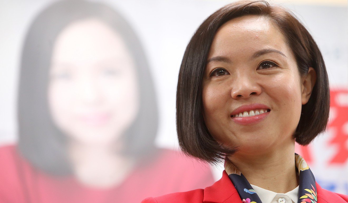 Judy Chan believes she can attract the moderates. Photo: Winson Wong