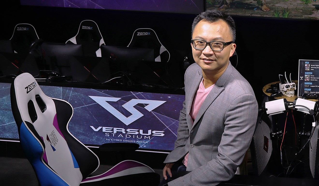 Eric Yeung Chuen-sing: “We should have resources to support our local e-sports tournament.” Photo: Nora Tam
