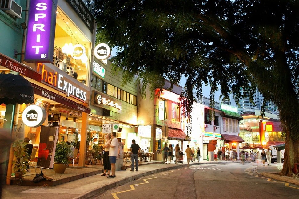 Holland Village has a number of art galleries, art shops, novelty shops and pubs. Photo: Singapore Tourism Board