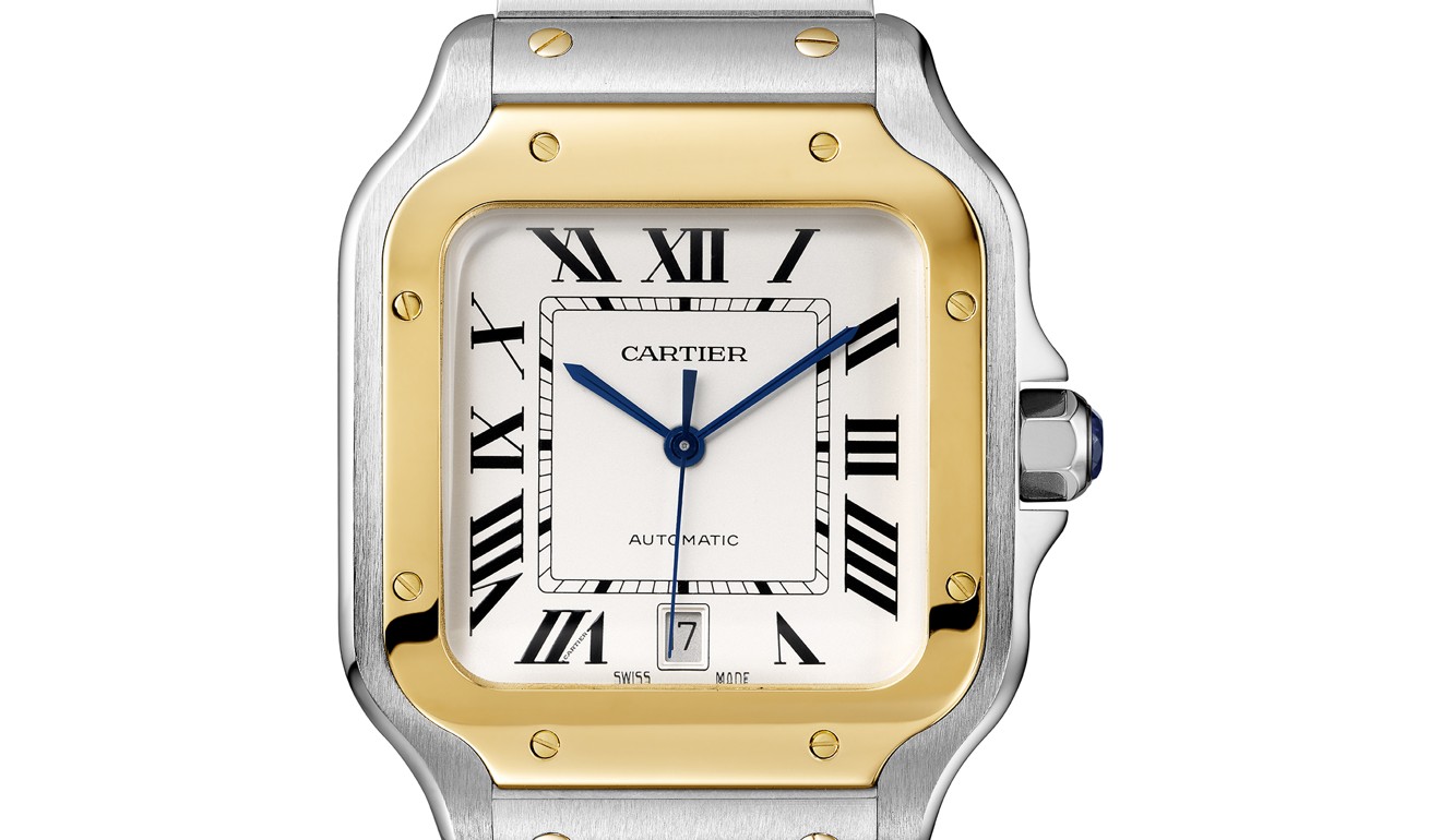 Cartier’s Santos, created in 1904, has received a modern update.