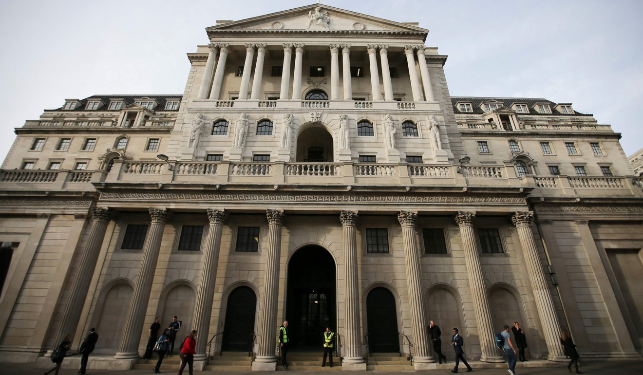The Bank of England overhauled its financial regulatory structure after the global financial crisis in 2008, and is considered a model that makes clear who would be in charge in a crisis with the relevant authorities needing to communicate better with each other. Photo: AFP