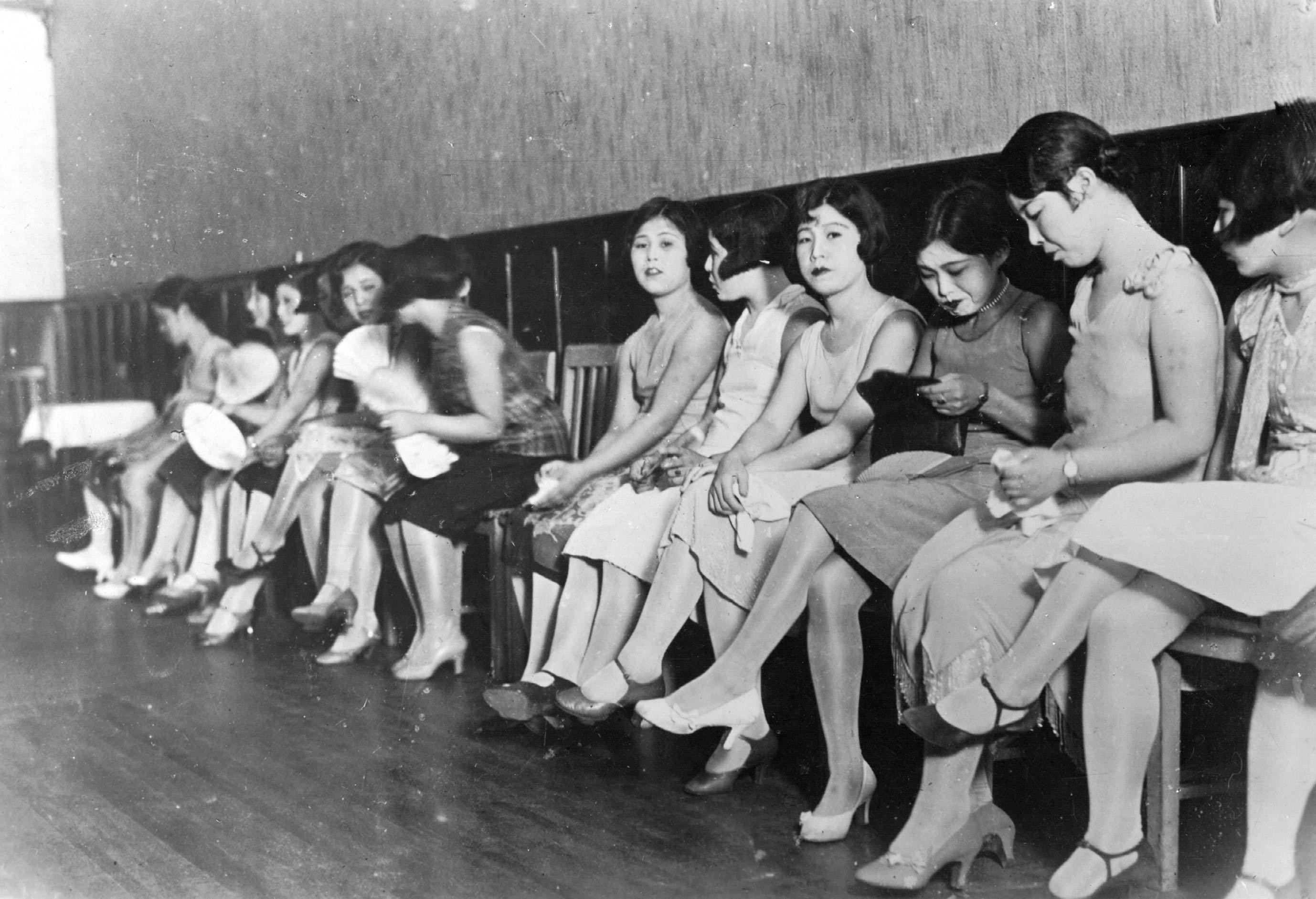 Prostitutes in Shanghai, 1931. Picture: Alamy