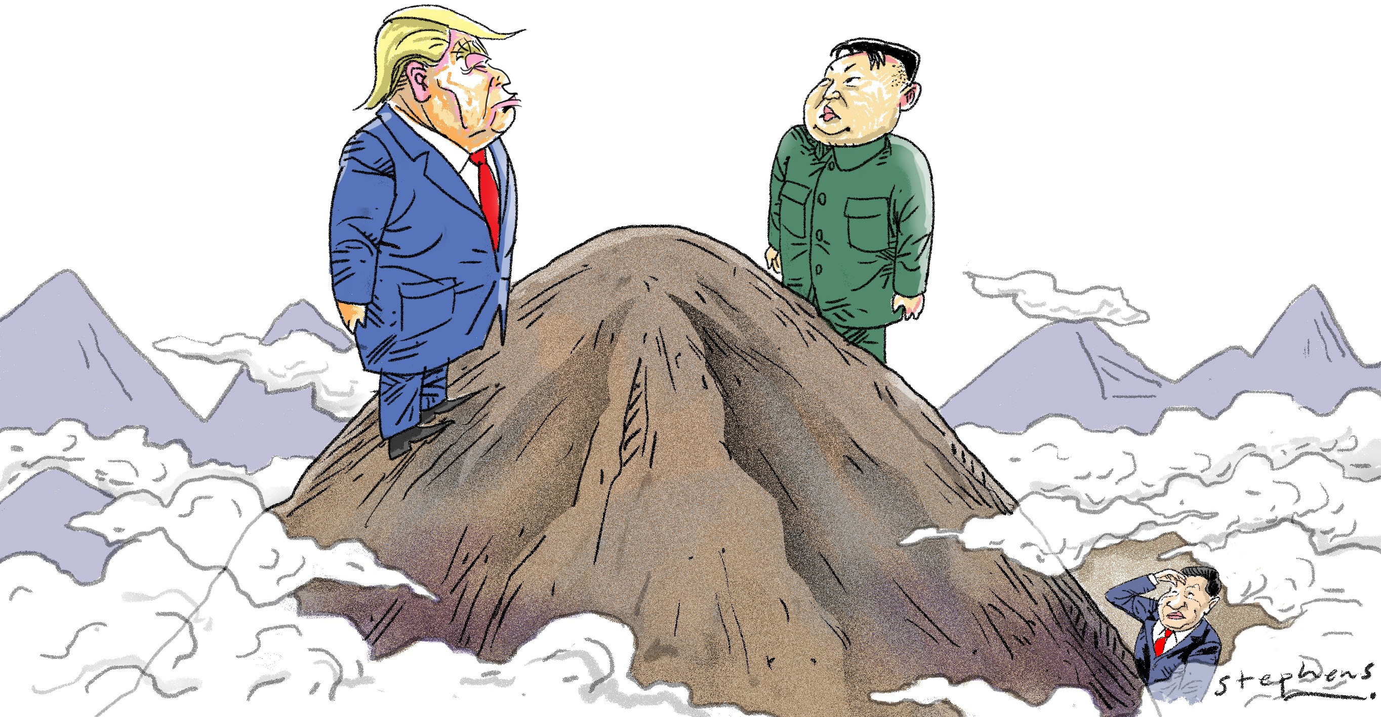After Donald Trump seized the opportunity for direct talks with Kim Jong-un, the Chinese leadership cannot but hope for a successful outcome, knowing it will be its biggest strategic loser. Illustration: Craig Stephens