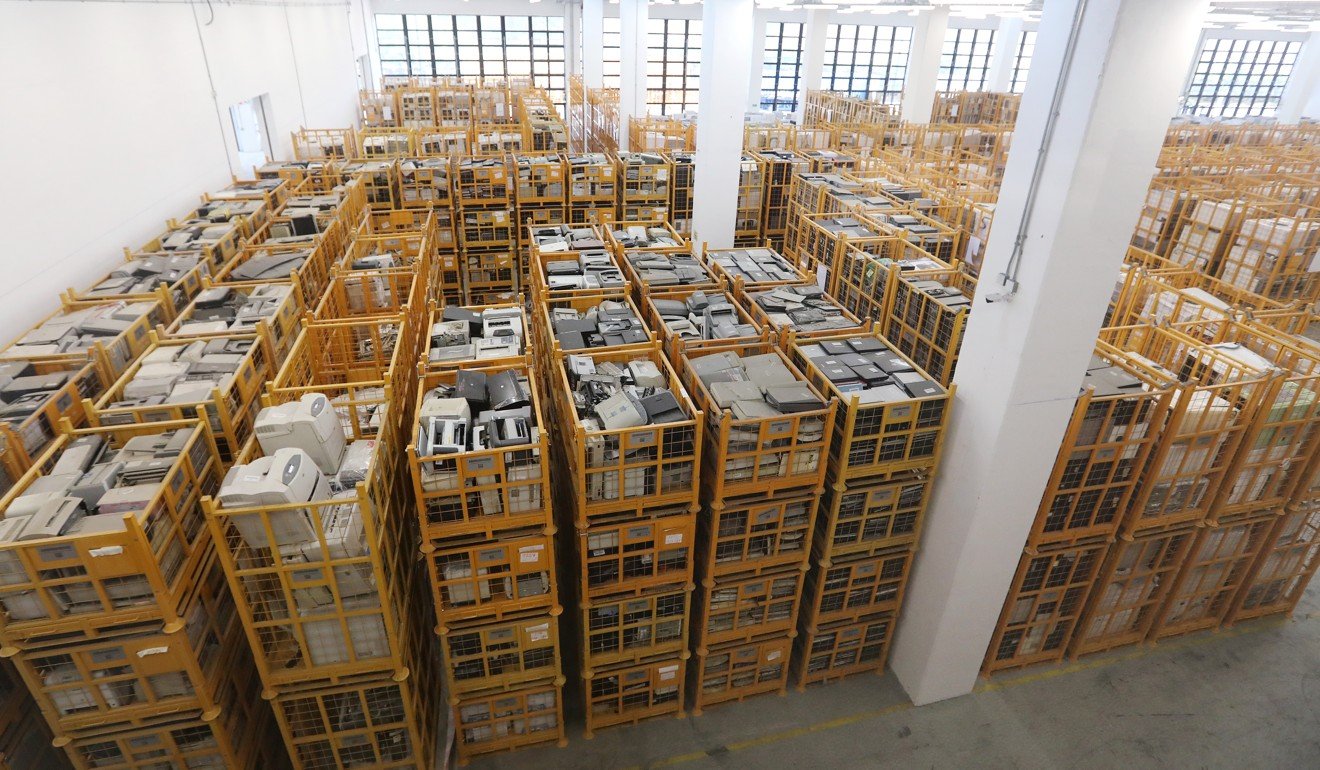 The facility could process 57,000 tonnes of e-waste by extending its operating hours. Photo: Edward Wong