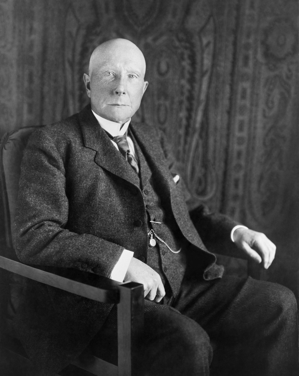 John D. Rockefeller in 1909.