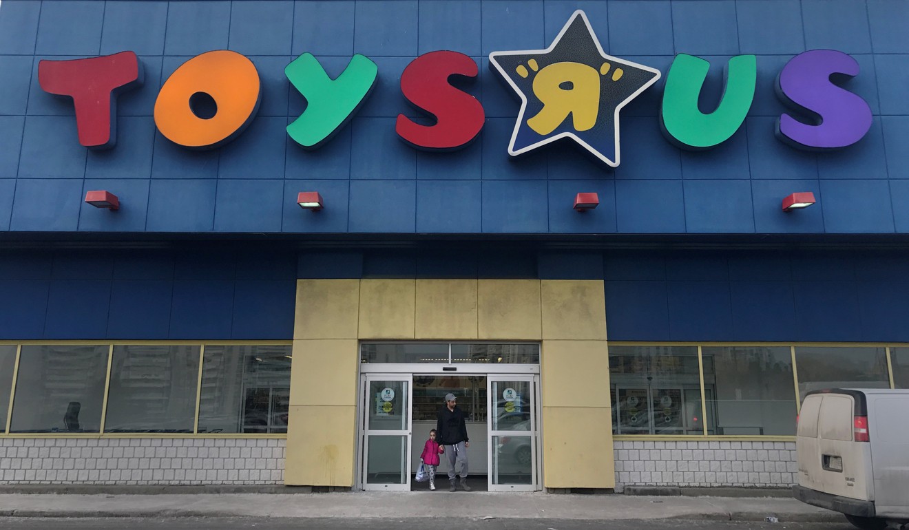 A Toys R Us store is pictured in Toronto, Ontario, on March 15. Photo: Reuters