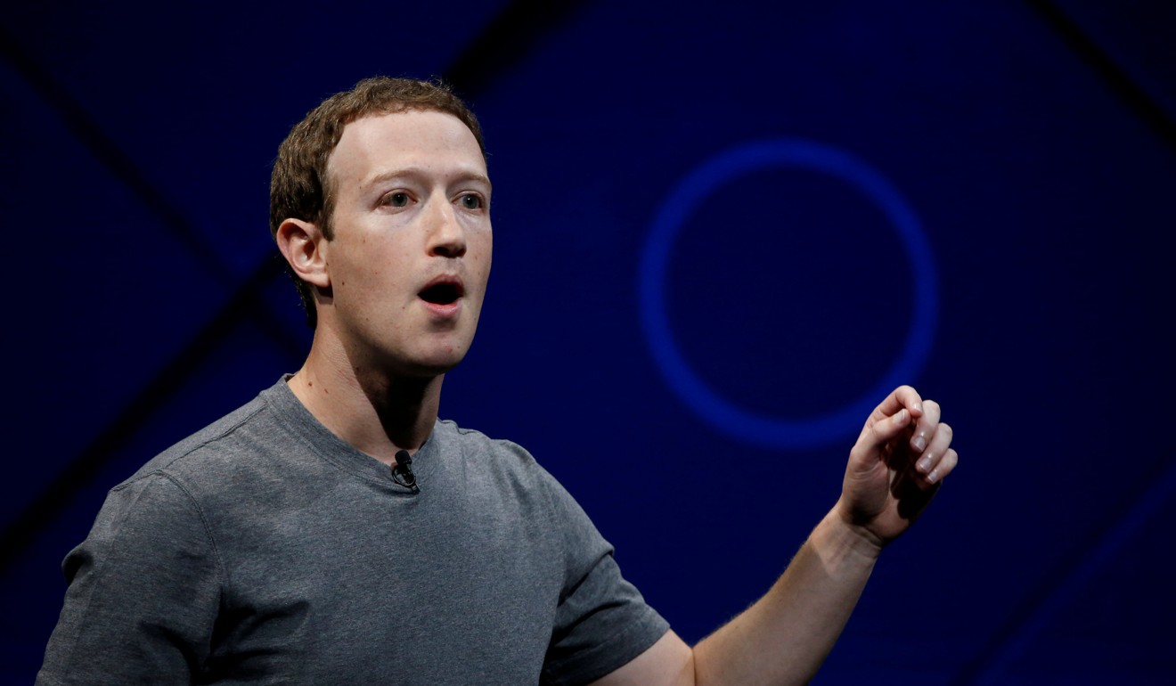 Facebook founder Mark Zuckerberg failed to speak out until five days after the story broke that British firm linked to President Donald Trump’s 2016 election campaign had harvested mass amounts of user data. He later admitted to betraying the trust of its more than two billion users. Photo: Reuters