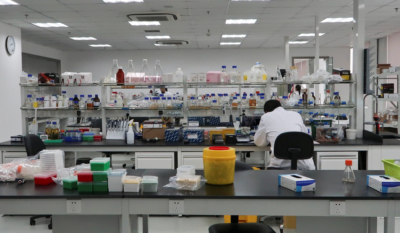Zai Lab's drug development facility in Shanghai. Photo: Reuters