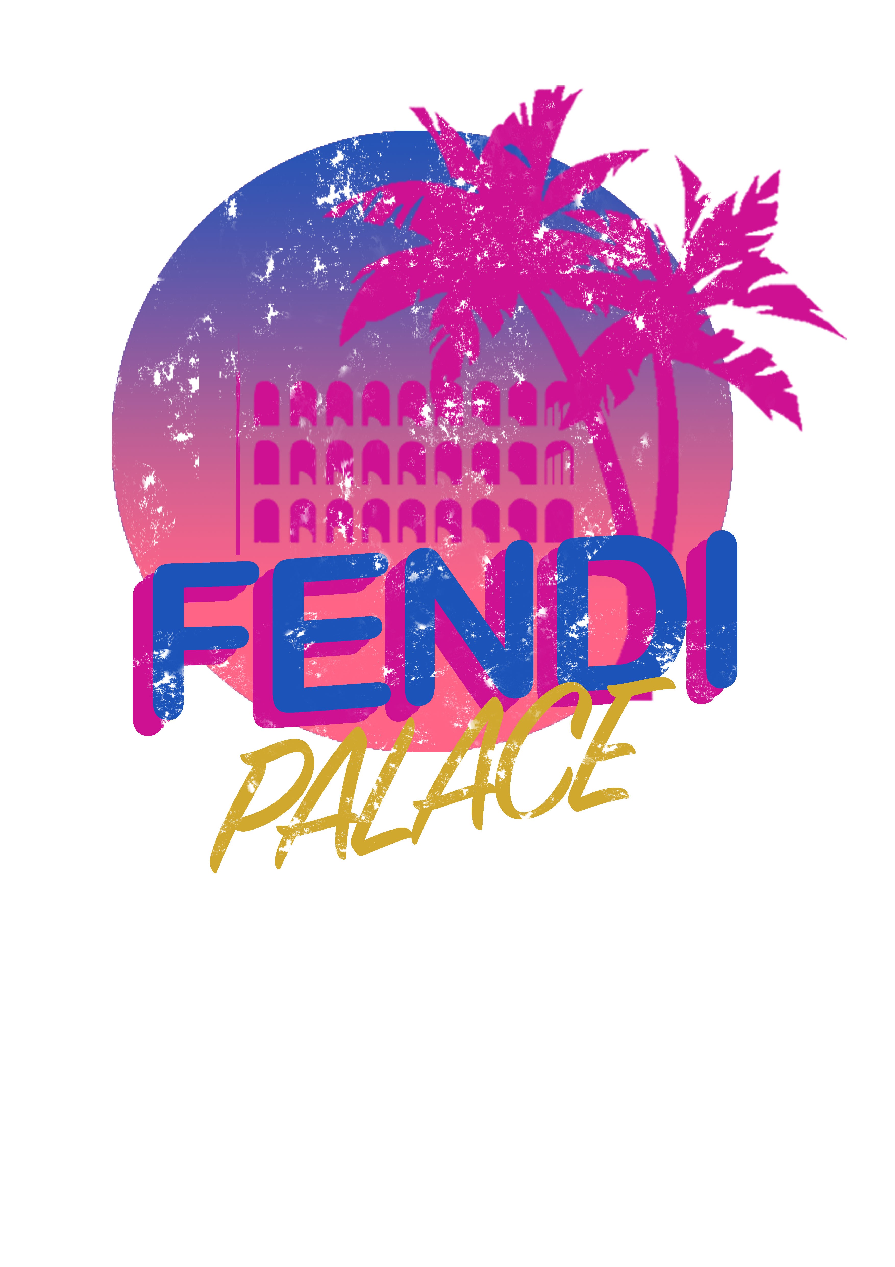 Fendi’s Pop Tour ‘Fendi Palace’ print