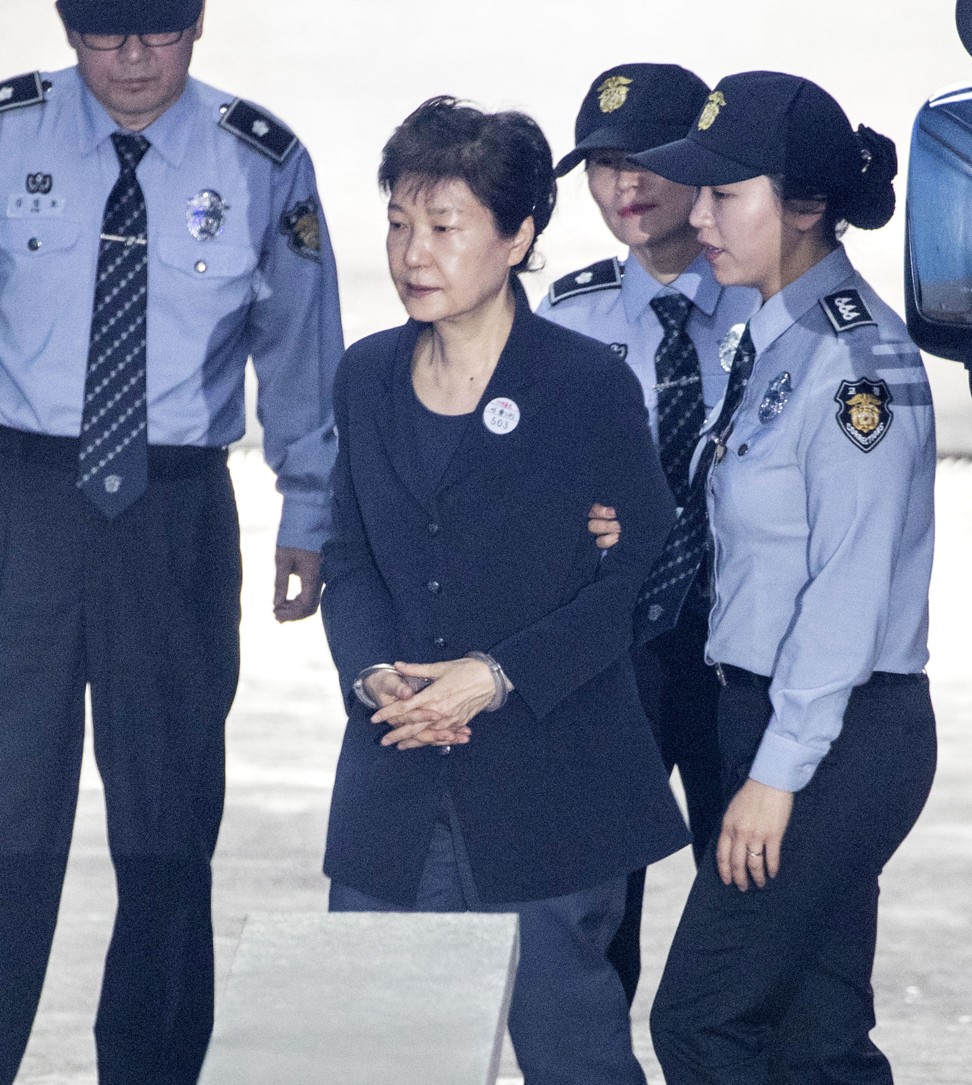 Prosecutors are seeking a 30 year jail sentence for South Korea's former president Park Geun-hye. Photo: Xinhua