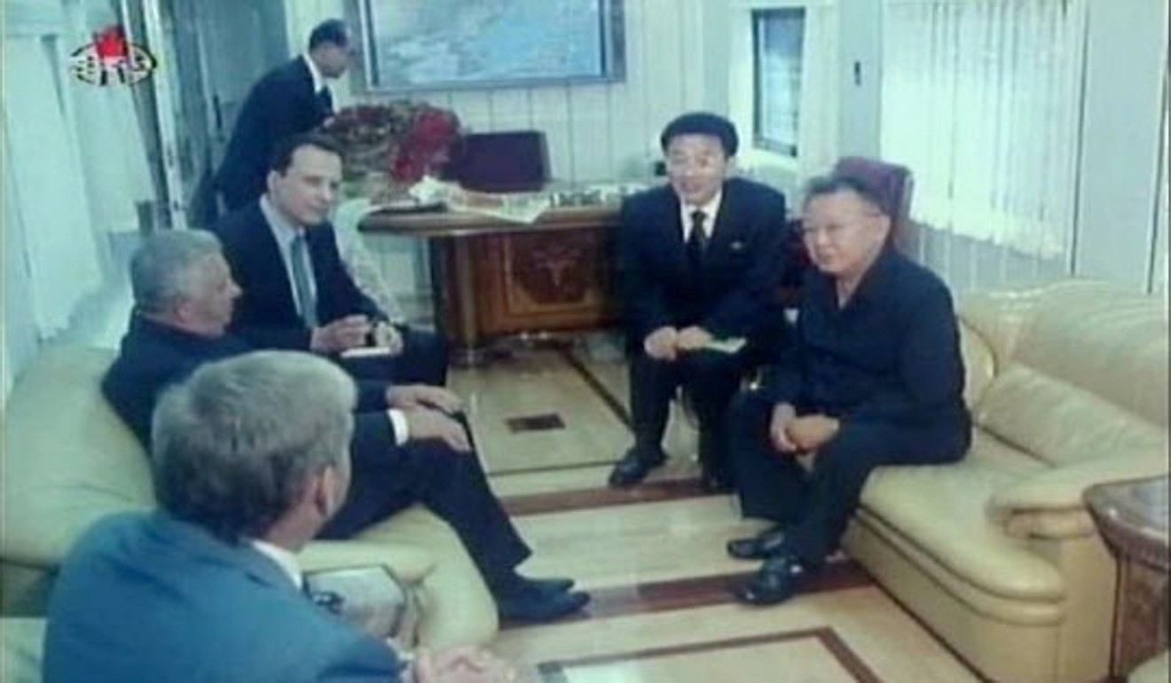 Video footage from Kim Jong-il’s visit to Russia in 2011 offered a rare glimpse inside the trains. Photo: Handout