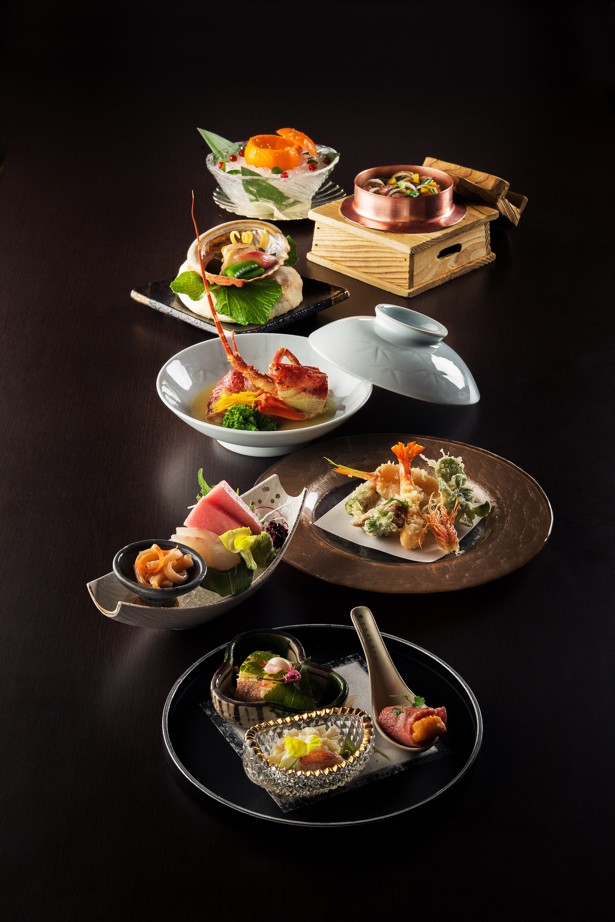 Shikigiku’s kaiseki menu Features the freshest ingredients.